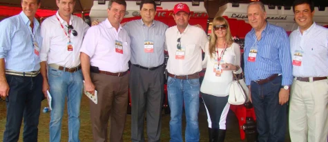 Presidente do Bradesco e Diretoria visitam a Baldan na Agrishow