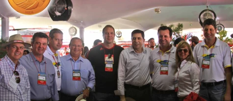 Presidente do Bradesco e Diretoria visitam a Baldan na Agrishow 2014