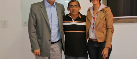Homenagem ao Sr. Francisco G. da Silva pelos 21 anos de trabalho