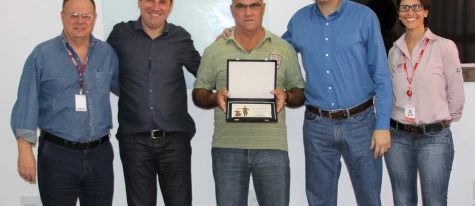 Homenagem ao Sr. Jesus Benedito de Morais pelos 29 anos de trabalho