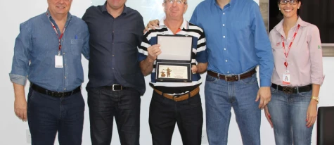 Homenagem ao Sr. José Carlos P. Antônio pelos 38 anos de trabalho