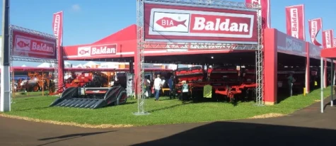 Baldan marca presença no Show Rural Coopavel