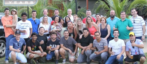 Homenagem e Recepção aos Clientes do mercado externo
