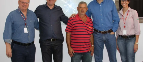 Homenagem ao Sr. Mário Ap. Paganini pelos 22 anos de trabalho