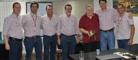 Visita do Sr. José Cássio Daltrini